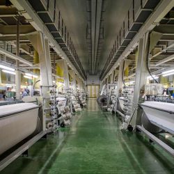 Instalación de un nuevo sistema MES en la planta de tejeduría de Aznar Textil